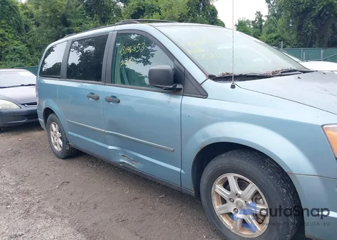 2008 Chrysler Town & Country Lx z USA, uszkodzony, nr VIN 2A8HR44H78R137219